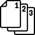 Logo de muchas versiones de un mismo documento